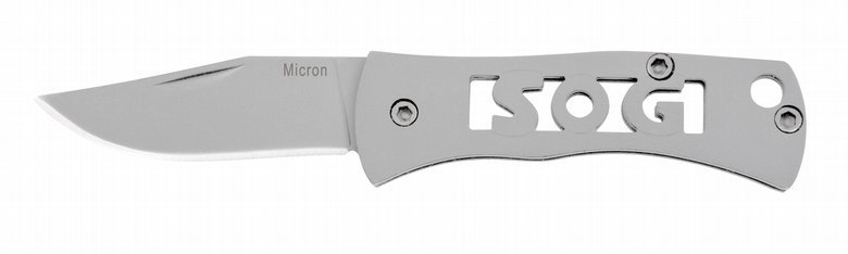 нож складной sog micron ff92-cp silver фото