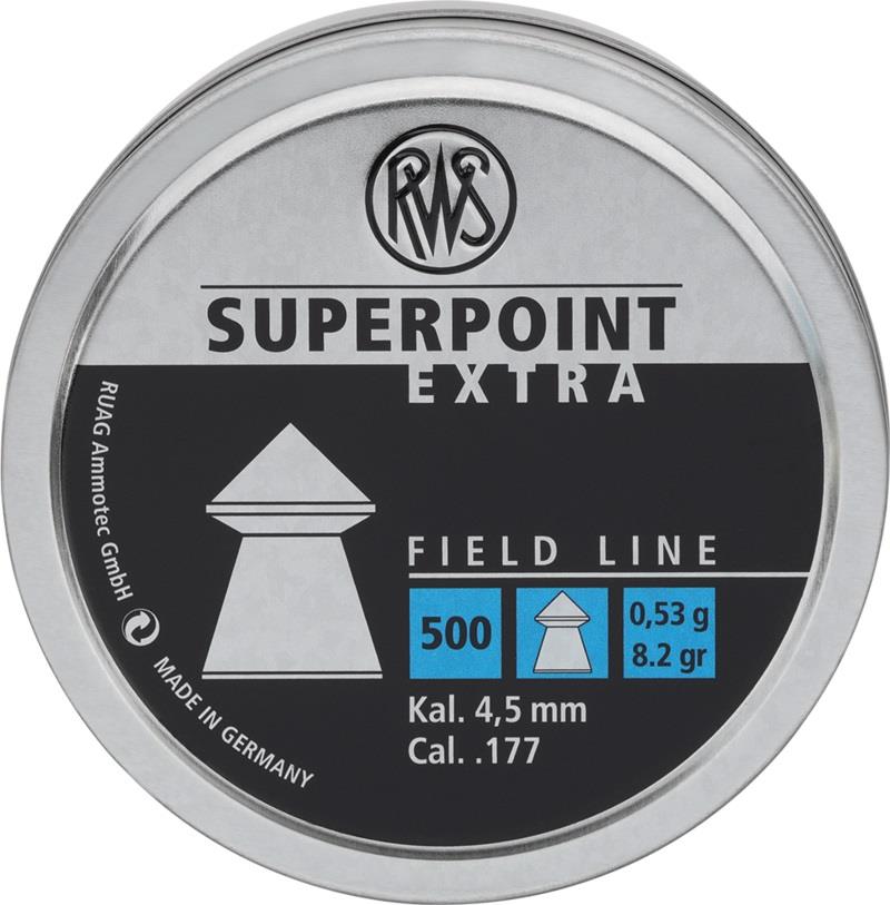 пули rws superpoint extra 4,5мм 0.53гр.(500) фото