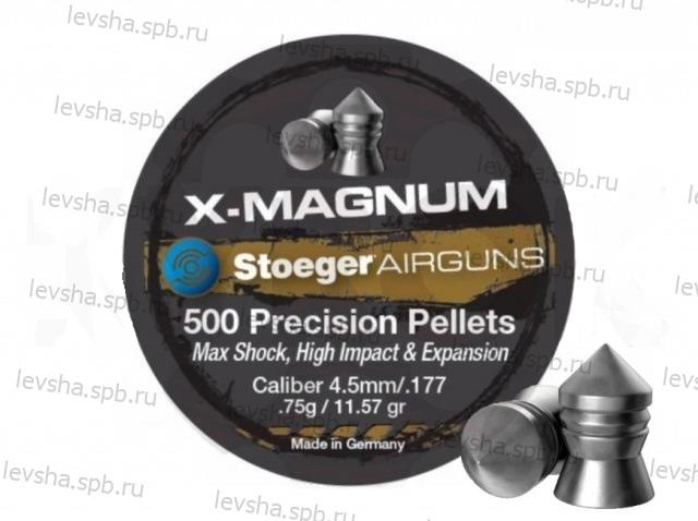 пули stoeger x-magnum 4.5 0.76g. 500 фото