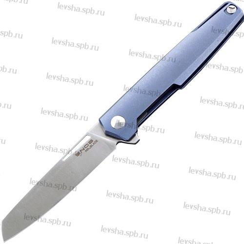 нож складной "snob" (m390  titanium handle) фото