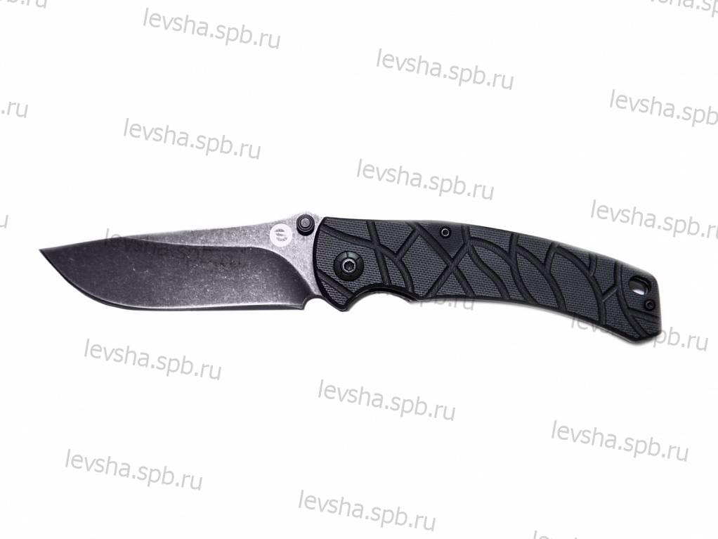 нож складной "oslava" (black s/w) фото