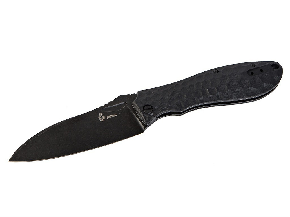 нож складной "ponomar" black, black s/w фото