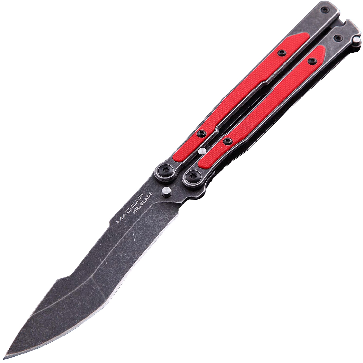 нож складной "madcap" (red, black s/w) фото