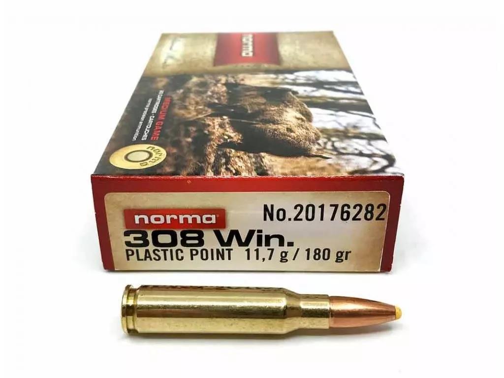 .308 win. norma plastic point 180 gr фото