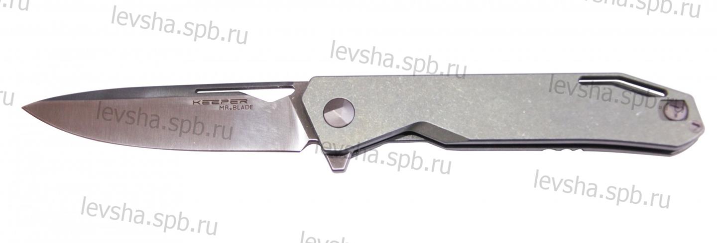 нож складной "keeper" (m390  titanium handle) фото