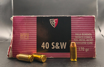 40 s&w fiocchi, fmjtc, 11g 170gr фото