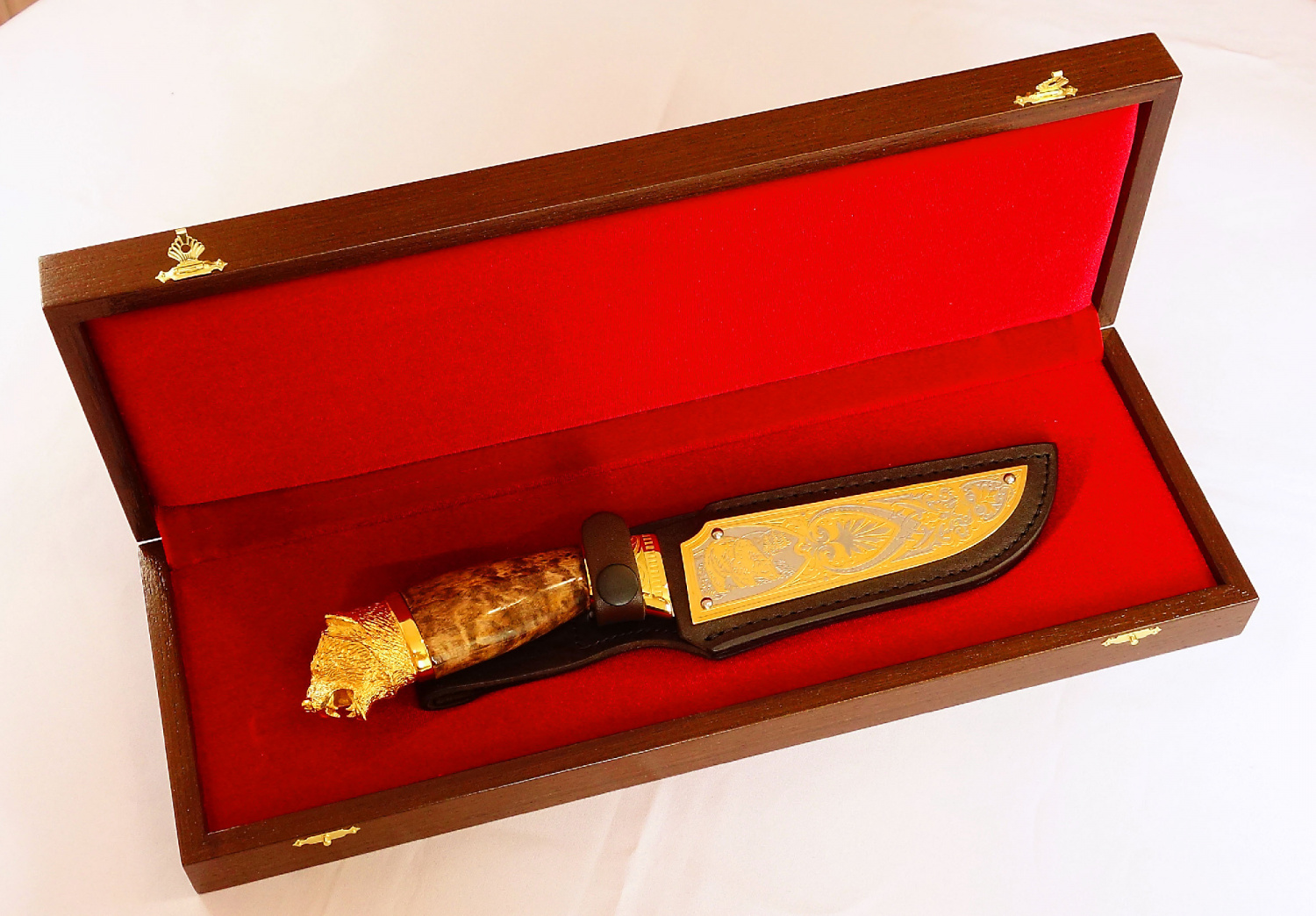 нож подарочный украшенный к/н в коробке фото