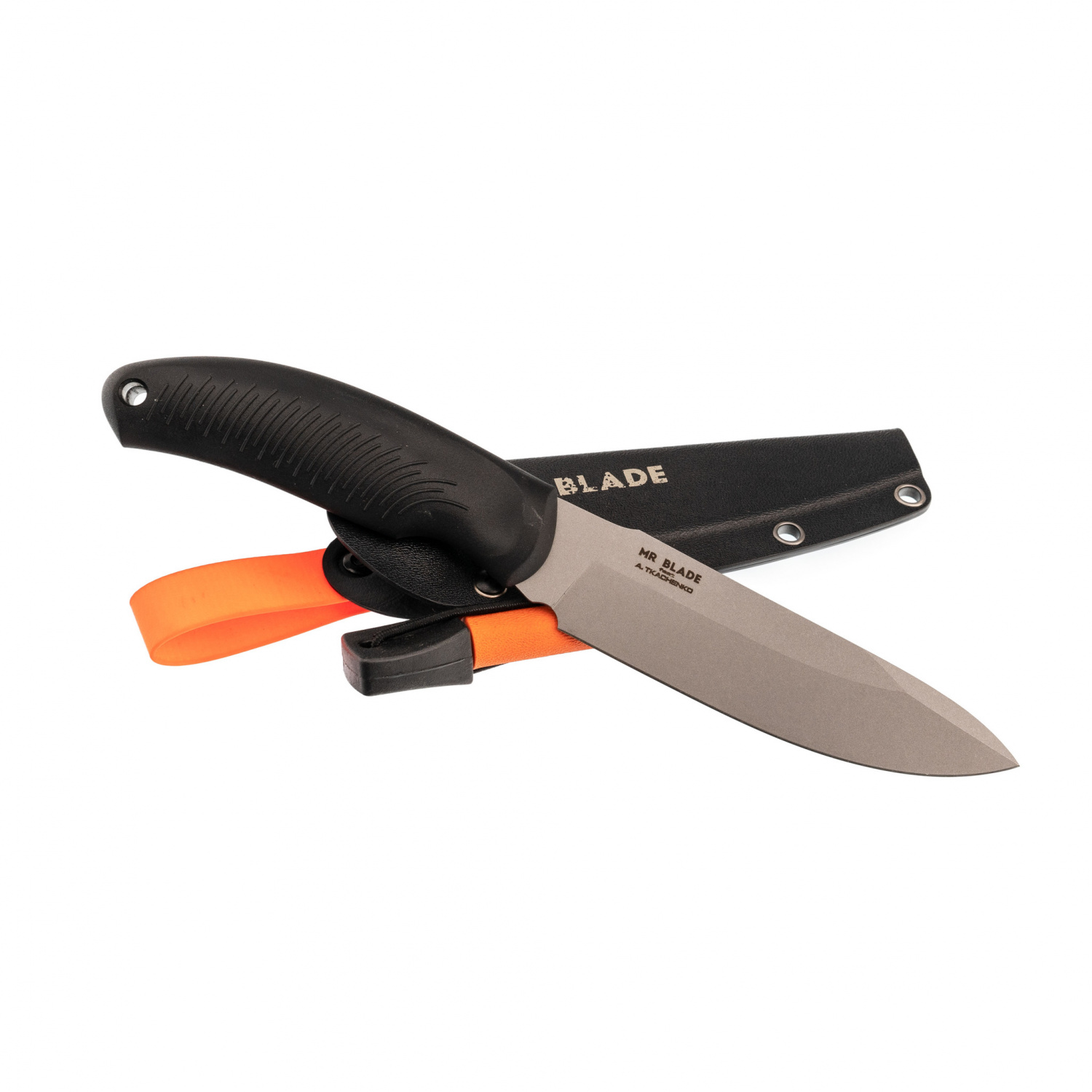 нож "orca" orange+огниво фото