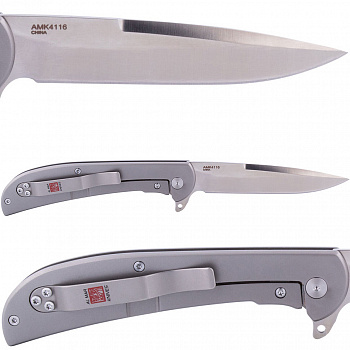 нож ultralight titanium 3,15" amk4114 фото