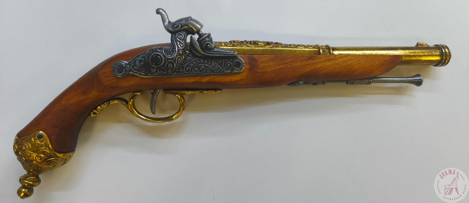 пистолет кремн. бресция. италия 1825 г. сталь d7/1013g фото