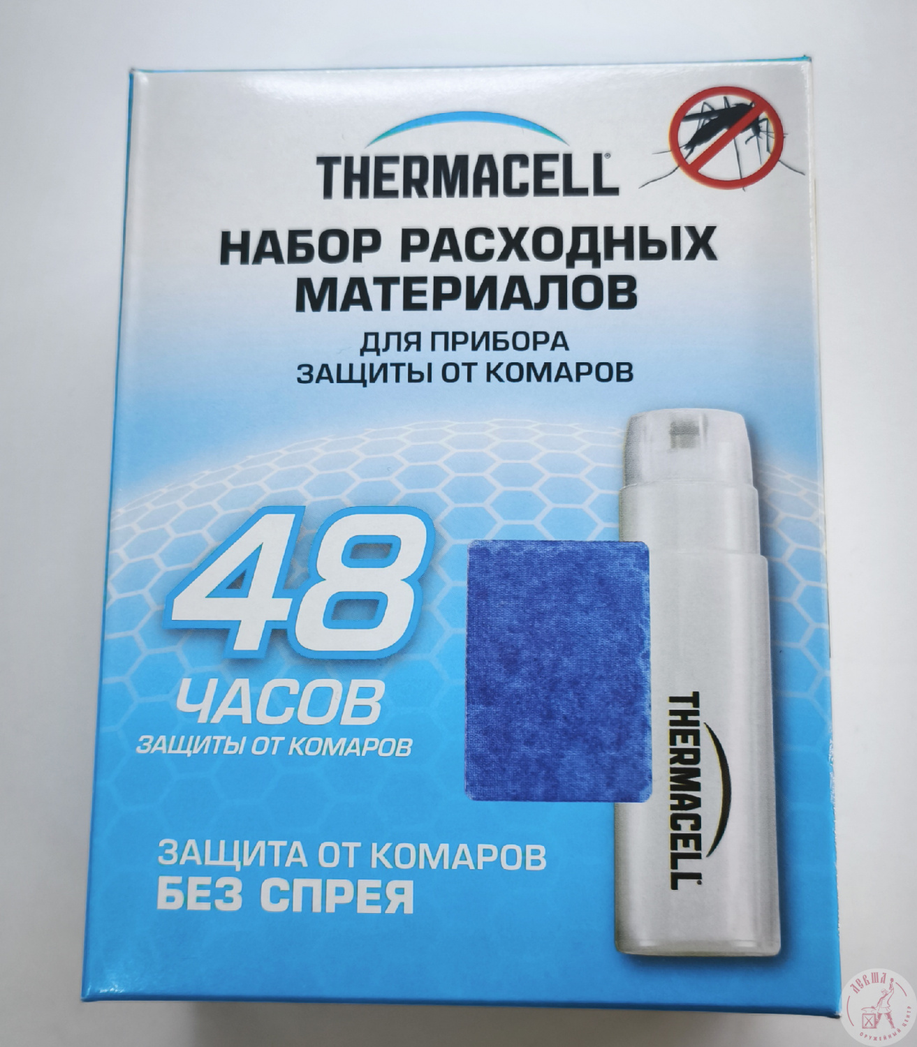 комплект thermacell (баллон 4шт. + пластины 12шт)mr 400-12 фото
