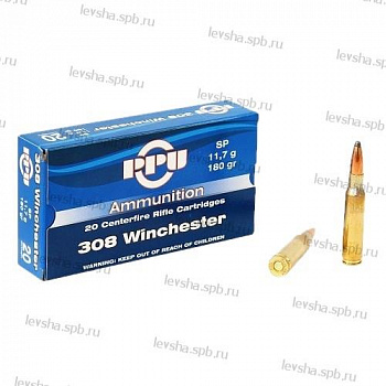 308 win ppu sp 11,7g 180gr фото