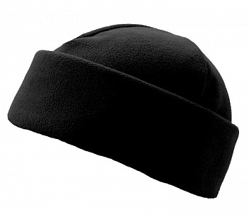 шапка-чёрная флис фото