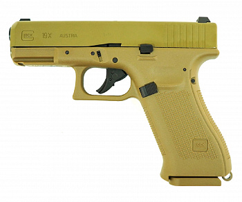 пистолет пневм.umarex glock 19x кал. 4,5мм. (песок) фото